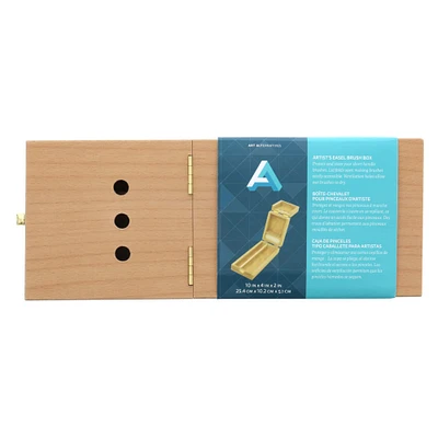 6 Pack: Art Alternatives 10" Artist's Easel Brush Box