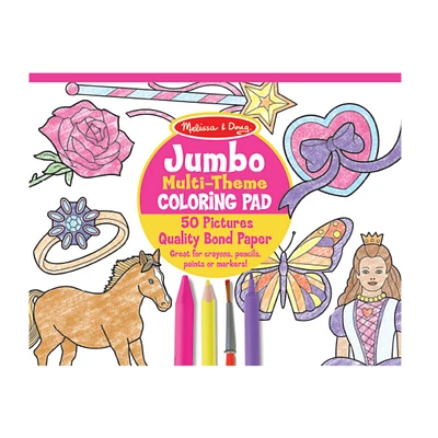 Melissa & Doug® Multi-Theme Jumbo Coloring Pad