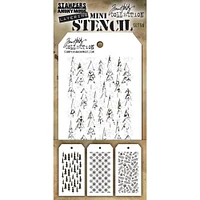 Stampers Anonymous Tim Holtz® No.50 Layered Stencil Set
