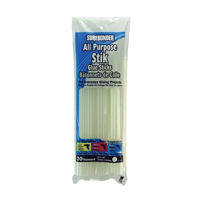 Surebonder® Stik™ 10'' All Temperature Glue Sticks, 20ct.