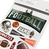 12 Pack: Football Stickers by Recollections™