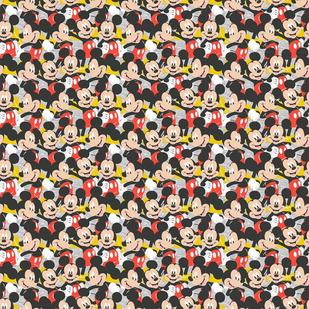 Disney® Mickey Mouse Packed Style Cotton Fabric