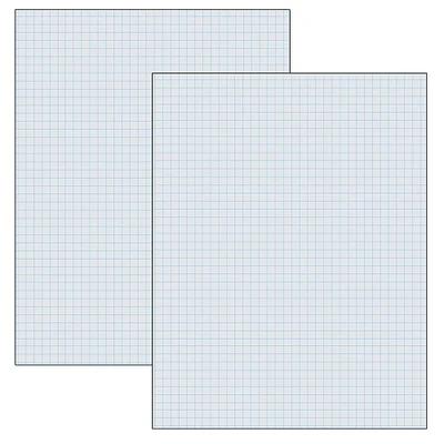 Pacon® White 1/4" Graphing Paper, 2 Packs of 500
