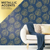 RoomMates Batik Jacobean Peel & Stick Wallpaper