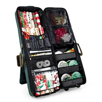 TreeKeeper Rolling Vertical Wrapping Paper Storage Container