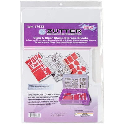 Zutter Cling & Clear Stamp Storage System Refills