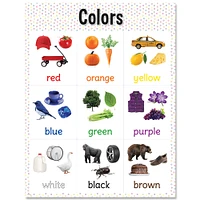 Scholastic® Teaching Resources Colors Chart, 6ct.