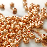 John Bead Metallic Czech Glass Seed Beads