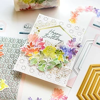 Pinkfresh Studio Nested Hexagons Hot Foil Plates