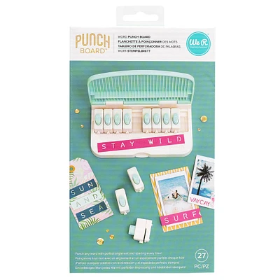 6 Pack: We R Memory Keepers® Word Punch Board™ Kit