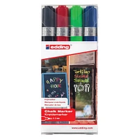 edding® 4095 Chalk Markers Set, 4ct.