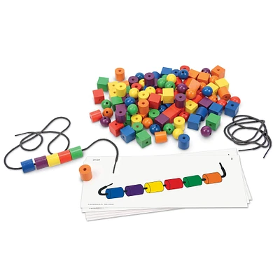 Learning Resources Beads & Pattern Cards Set