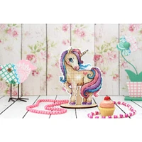 MP Studia Unicorn Plastic Canvas Counted Cross Stitch Kit