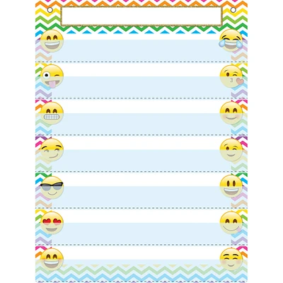 Smart Poly™ 18" x 24" Emoji Pocket Chart