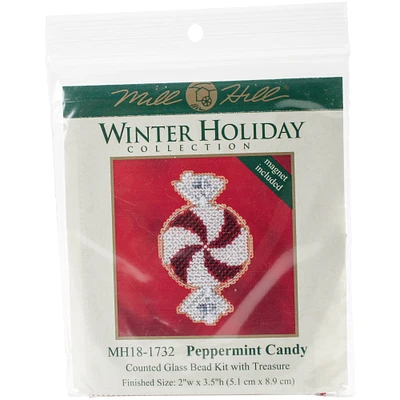Mill Hill® Peppermint Candy Counted Cross Stitch Kit