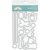 Doodlebug Design Inc.™ Sew Happy Cute & Crafty Doodle Cuts Die Set