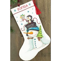 Dimensions® Jolly Trio Stocking Counted Cross Stitch Kit