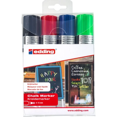 edding® 4090 Jumbo Chalk Marker Set