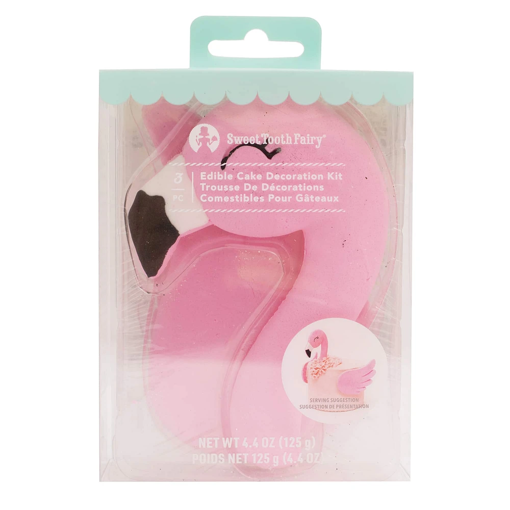 Sweet Tooth Fairy® Flamingo Edible Cake Decoration Kit