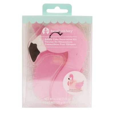 Sweet Tooth Fairy® Flamingo Edible Cake Decoration Kit