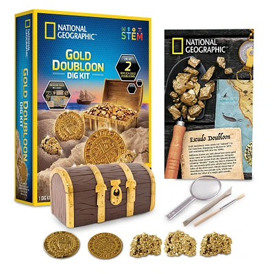 12 Pack: National Geographic ™ S.T.E.M. Gold Doubloon Dig Kit