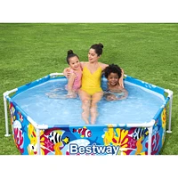 Steel Pro 6ft. UV Careful Splash-in-Shade Play Pool