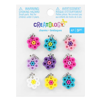 12 Packs: 9 ct. (108 total) Flower Charms by Creatology™