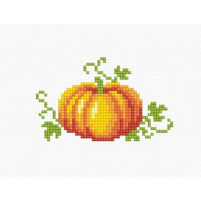 Luca-s Pumpkin Counted Cross Stitch Kit