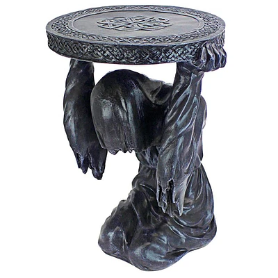 Design Toscano 20" Deaths at Hand Grim Reaper Sculptural Side Table