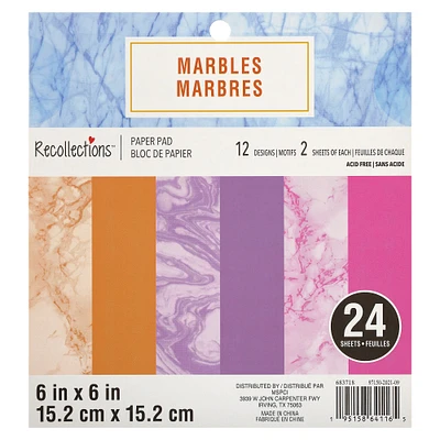 Marbles Paper Pad by Recollections™