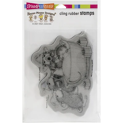 Stampendous® House Mouse Designs® Christmas Morning Cling Stamp