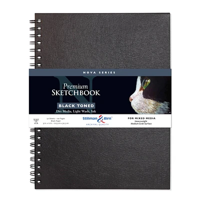 Stillman & Birn™ Nova Series Black Toned Premium Mixed Media Sketchbook