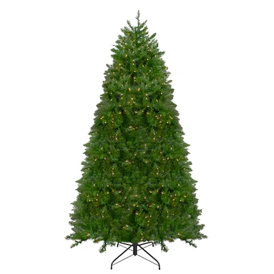 14ft. Pre-Lit Northern Pine Artificial Christmas Tree, Warm White LED Lights