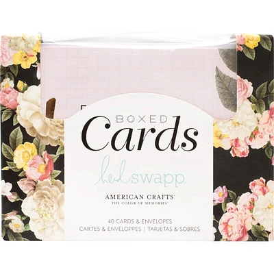 Heidi Swapp® A2 Floral Cards & Envelopes, 40ct.
