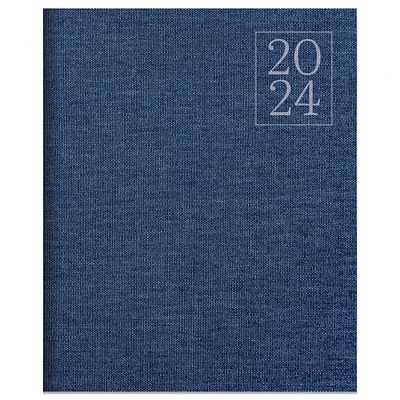 2024 Denim Large Monthly Planner