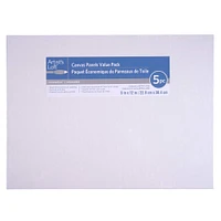 8 Packs: 5 ct. (40 total) 9" x 12" Value Pack Canvas Panel by Artist's Loft® Necessities™