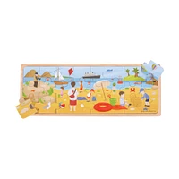 At the Seaside Wooden 24 Piece Tray Puzzle