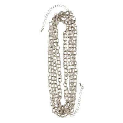 Textured Double Link Chain Necklaces By Bead Landing™