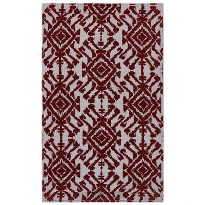 RugSmith Red Rancho Anti-Fatigue Kitchen Mat