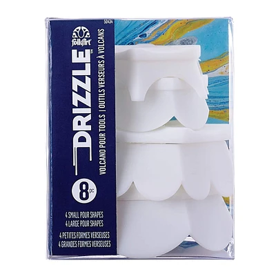 FolkArt® Drizzle™ 8 Piece Volcano Pour Tool Kit