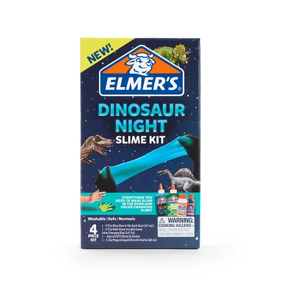 8 Pack: Elmer's® Dinosaur Night Slime Kit