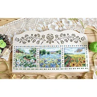 MP Studia Summer Flowers Cross Stitch Kit