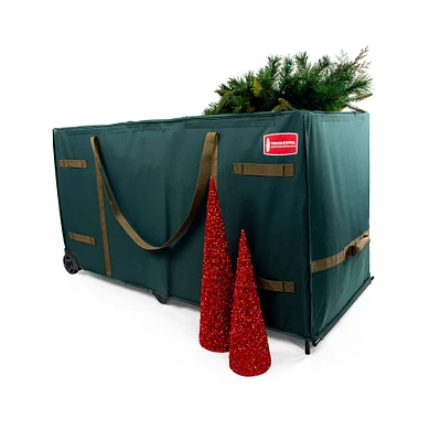 Treekeeper 9-15ft. Artificial Christmas Tree Storage Bag with Wheels
