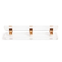 U Brands® Gold & Clear Acrylic 3-Hole Punch