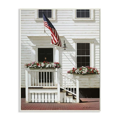 Stupell Industries Rural Americana Town House Wall Plaque