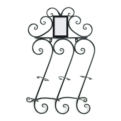 2.5ft. Scrollwork Wall Wine Rack