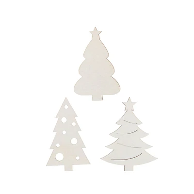 Unfinished Christmas Tree DIY Plywood Shapes by Make Market®