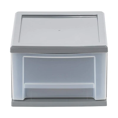 Iris® 6.5qt. Gray Stackable Drawer, 5 Pack 