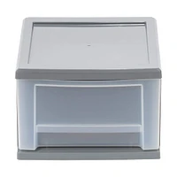 Iris® 6.5qt. Gray Stackable Drawer, 5 Pack 