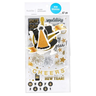 12 Pack: New Year Holiday Stickers by Recollections™
